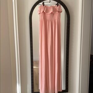 Derek Heart Tube Top Maxi Dress